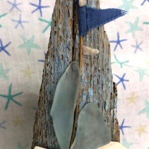 Driftwood Sailboat A Coastal Treasure